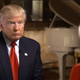 Donald Trump made his first television appearance as president-elect Nov. 13, 2016, on 60 Minutes.
CBS Screenshot